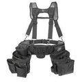 Dead On Dead On HDP400945 Carpenter's Suspension Rig, 52 in Waist, 18-Pocket, Poly Fabric, Black HDP400945